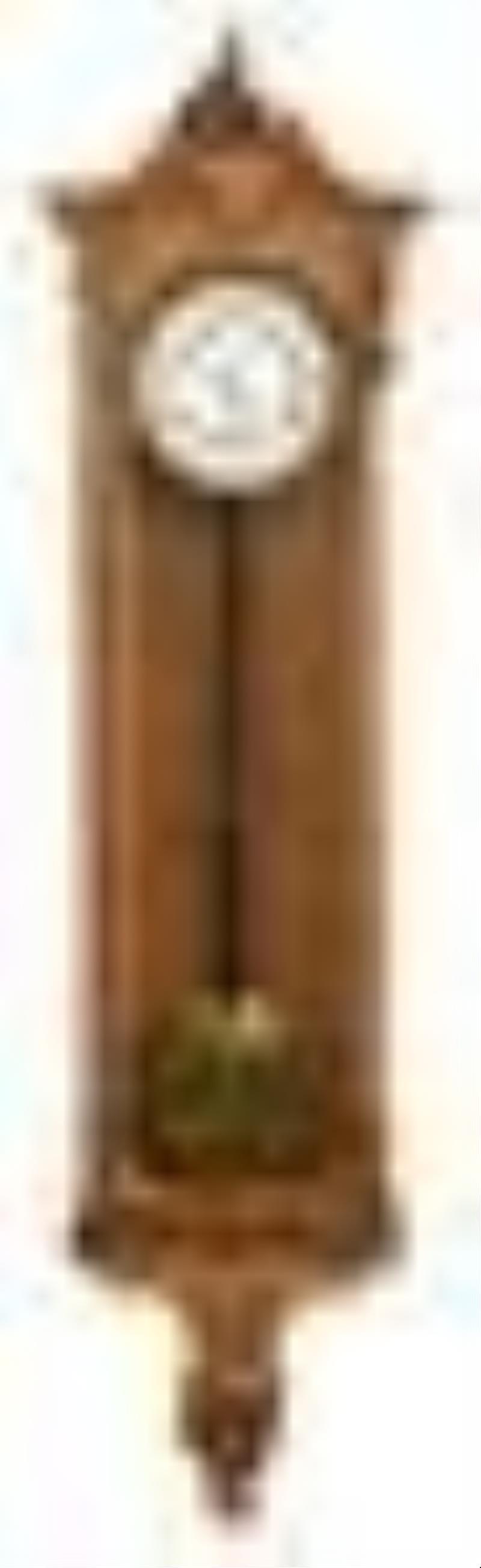 W. Schonberger Biedermeier Long-Duration Vienna Regulator Clock
