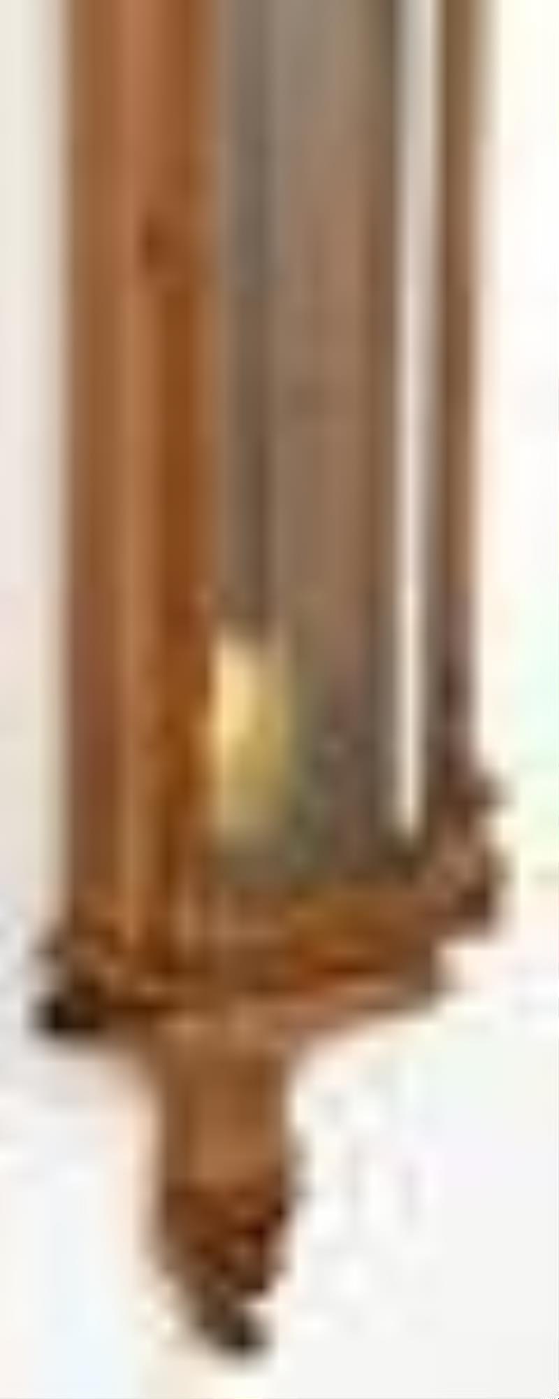 W. Schonberger Biedermeier Long-Duration Vienna Regulator Clock