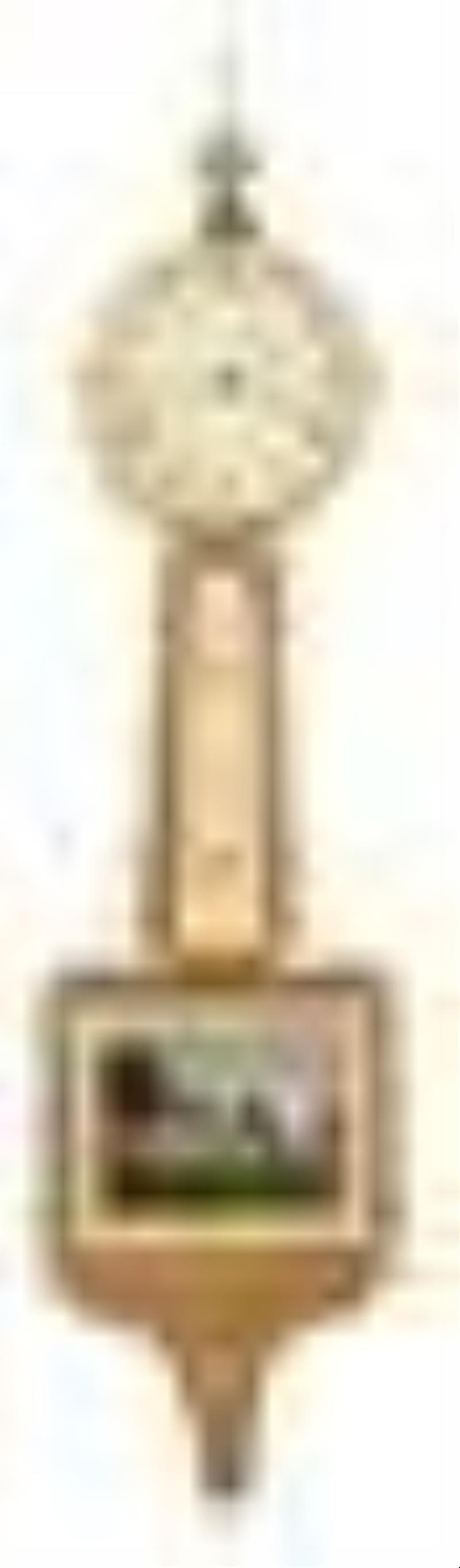 Attributed to Curtis & Dunning Presentation Banjo Clock
