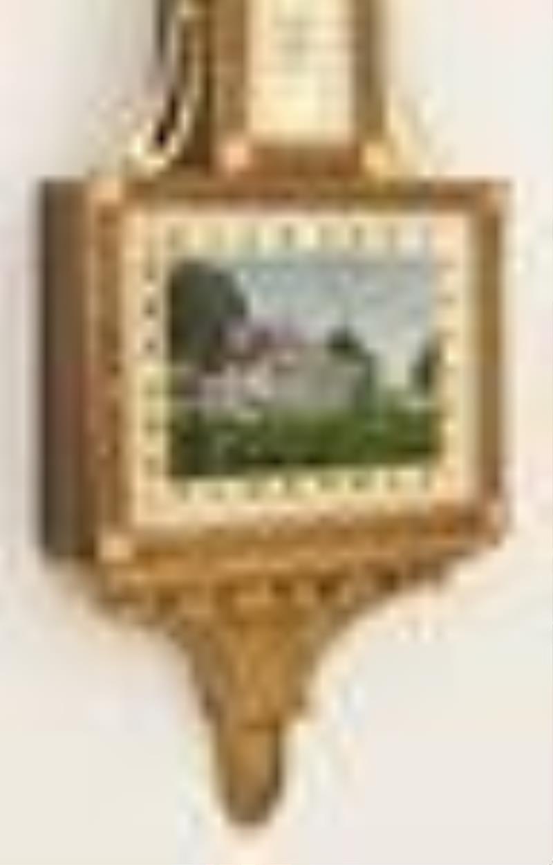 Attributed to Curtis & Dunning Presentation Banjo Clock