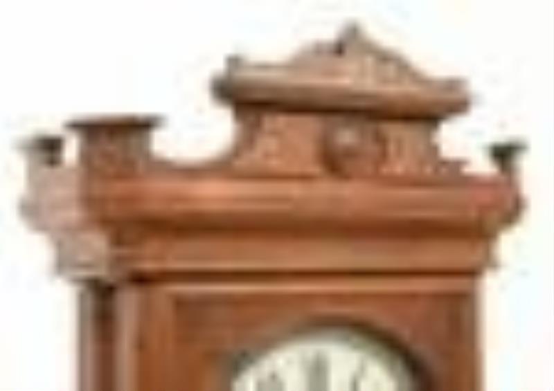 Ithaca "Index" Calendar Clock for the Lynch Brothers