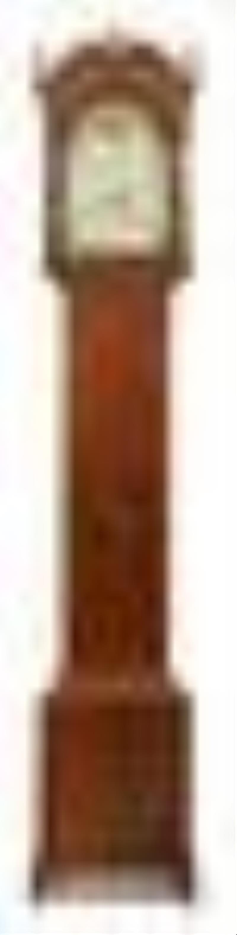 English Tall Case Clock with Bullseye Aperture