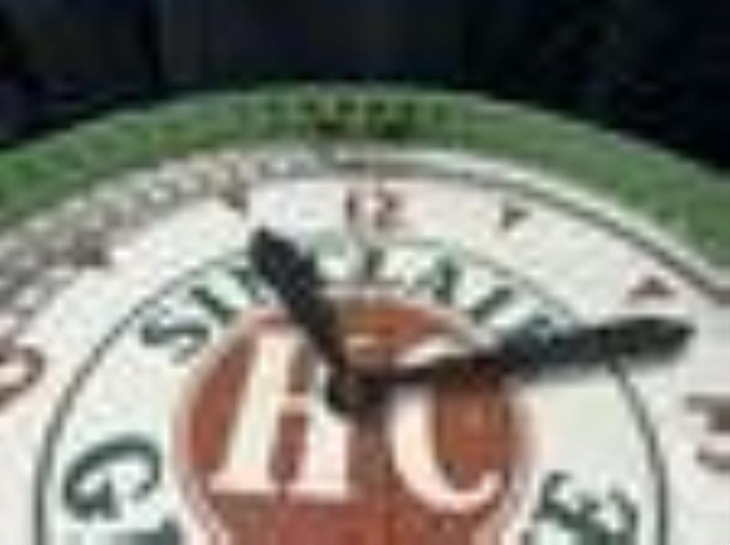Sinclair H-C Gasoline Neon Spinner Clock