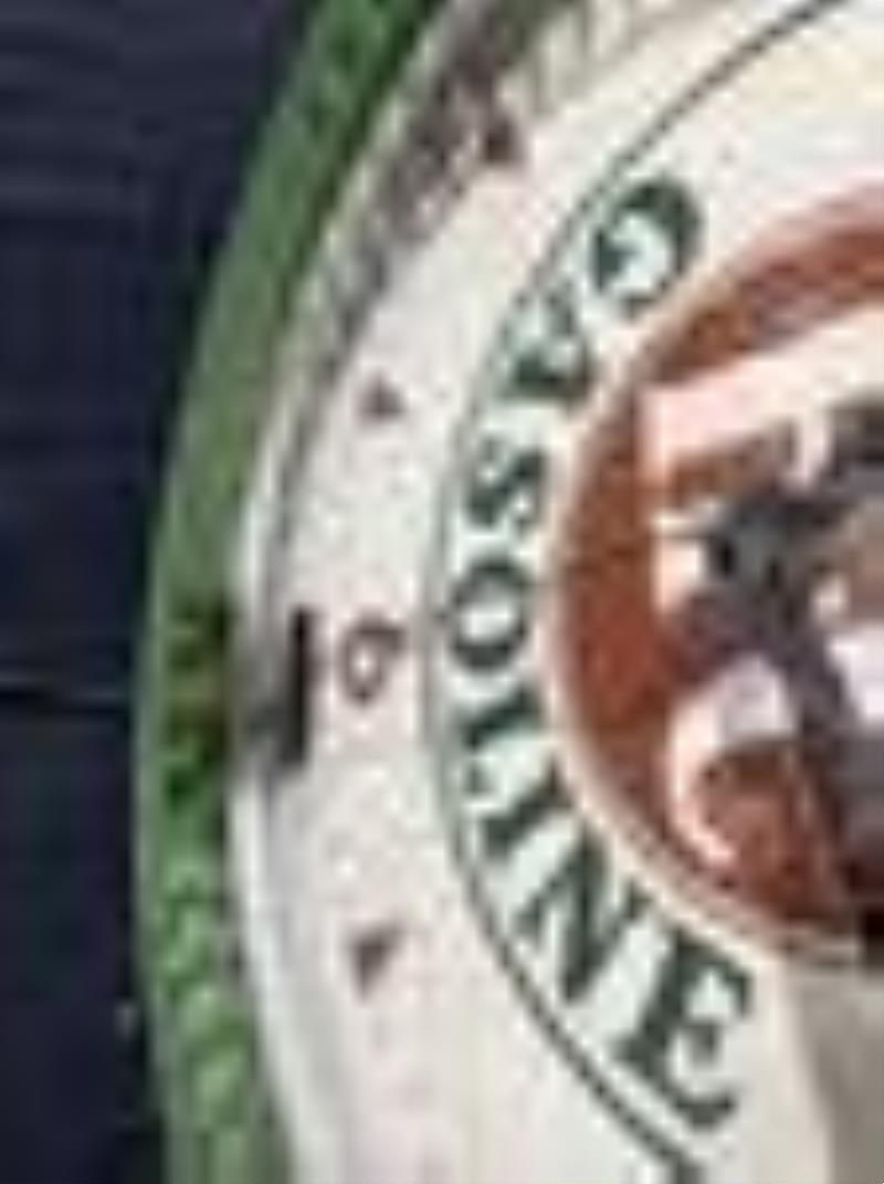 Sinclair H-C Gasoline Neon Spinner Clock