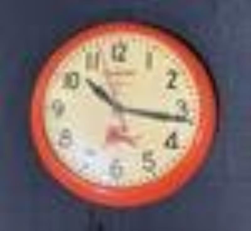 General Electric Clock w/ Added Gilmore Decals