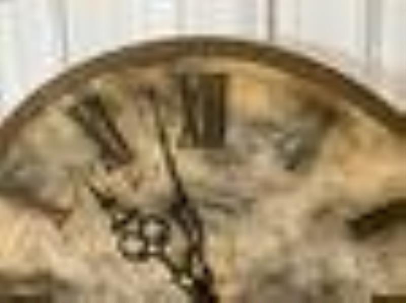 Large Bronze Clock Face
