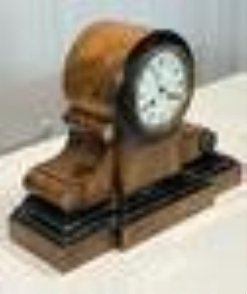 Antique Neoclassical Style Mantle Clock