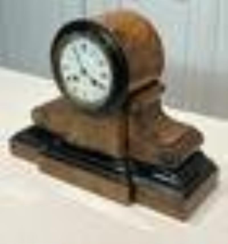 Antique Neoclassical Style Mantle Clock