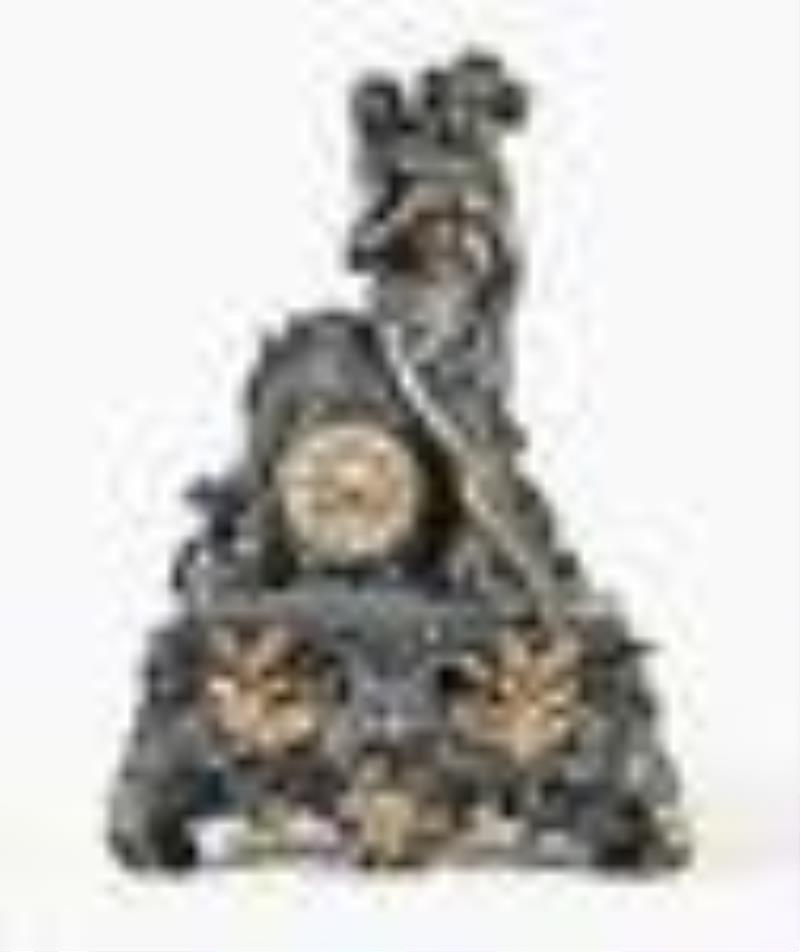 A monumental mid 19th century French mantel clock by Vittoz for Bigelow, Kennard & Co.