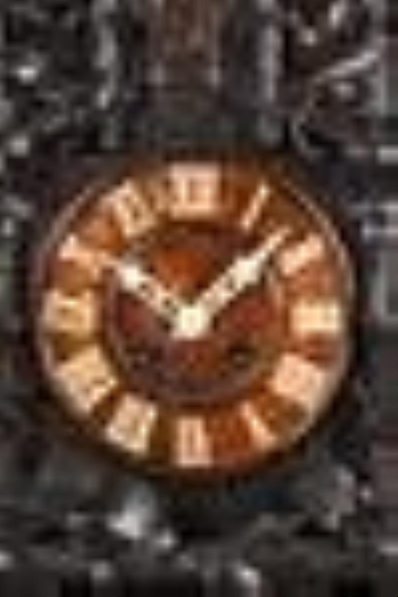 Black forest carved spring driven cuckoo clock