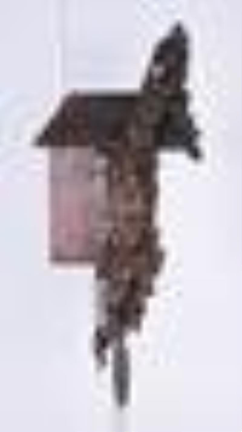 Black Forest hand carved musical cuckoo clock