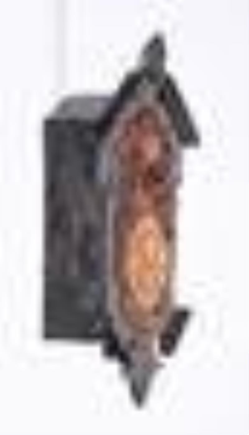 Ketterer Black Forest cuckoo wall clock with applied carved front depicting hunter scene