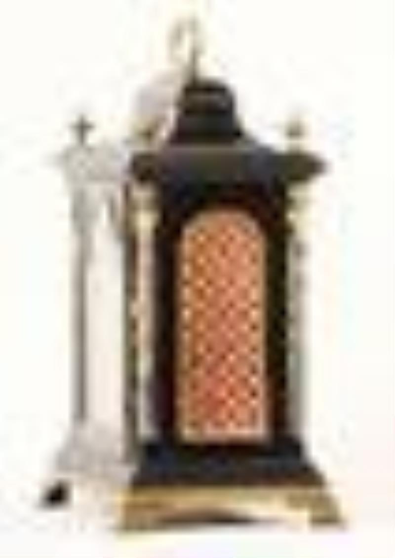 A good mid 18th century ebonized table clock with pull quarter repeat by John Pepys