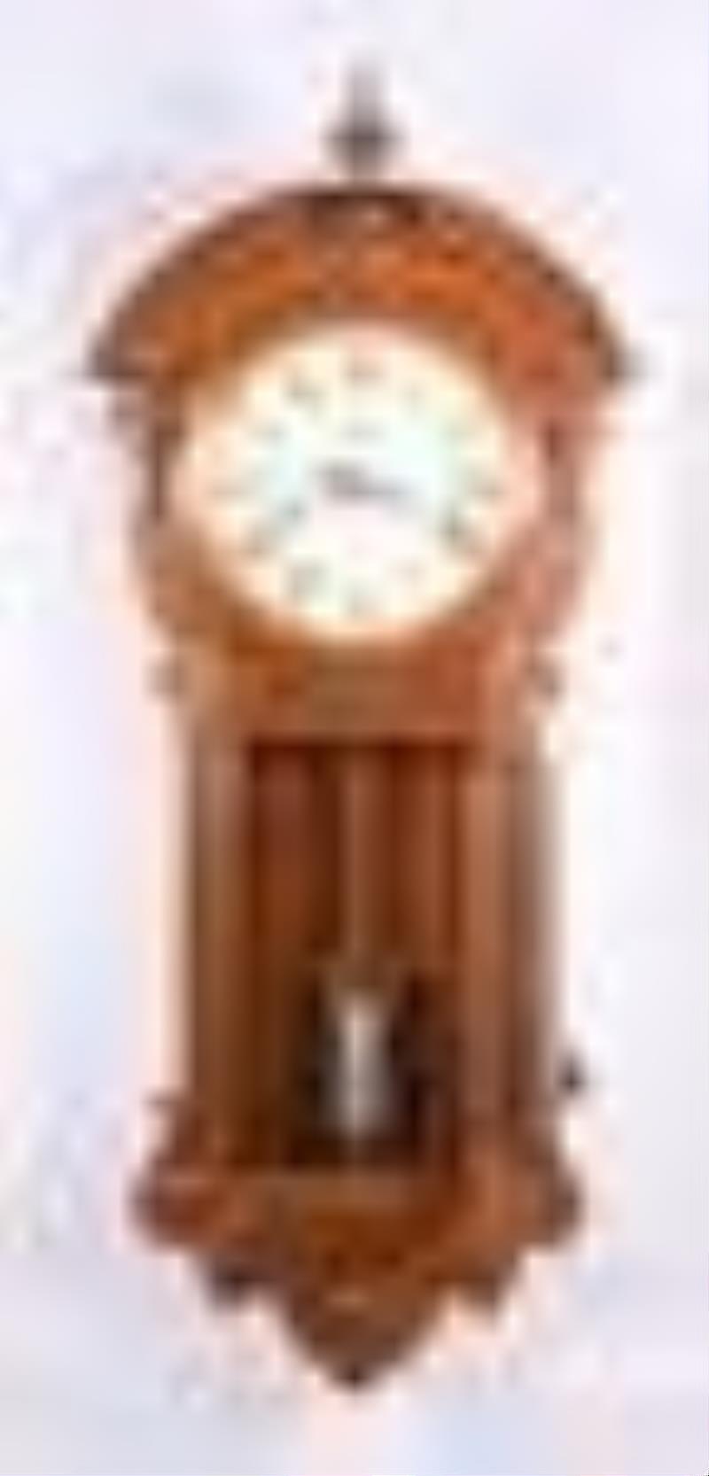 United States Clock Co. rare hanging jeweler's regulator