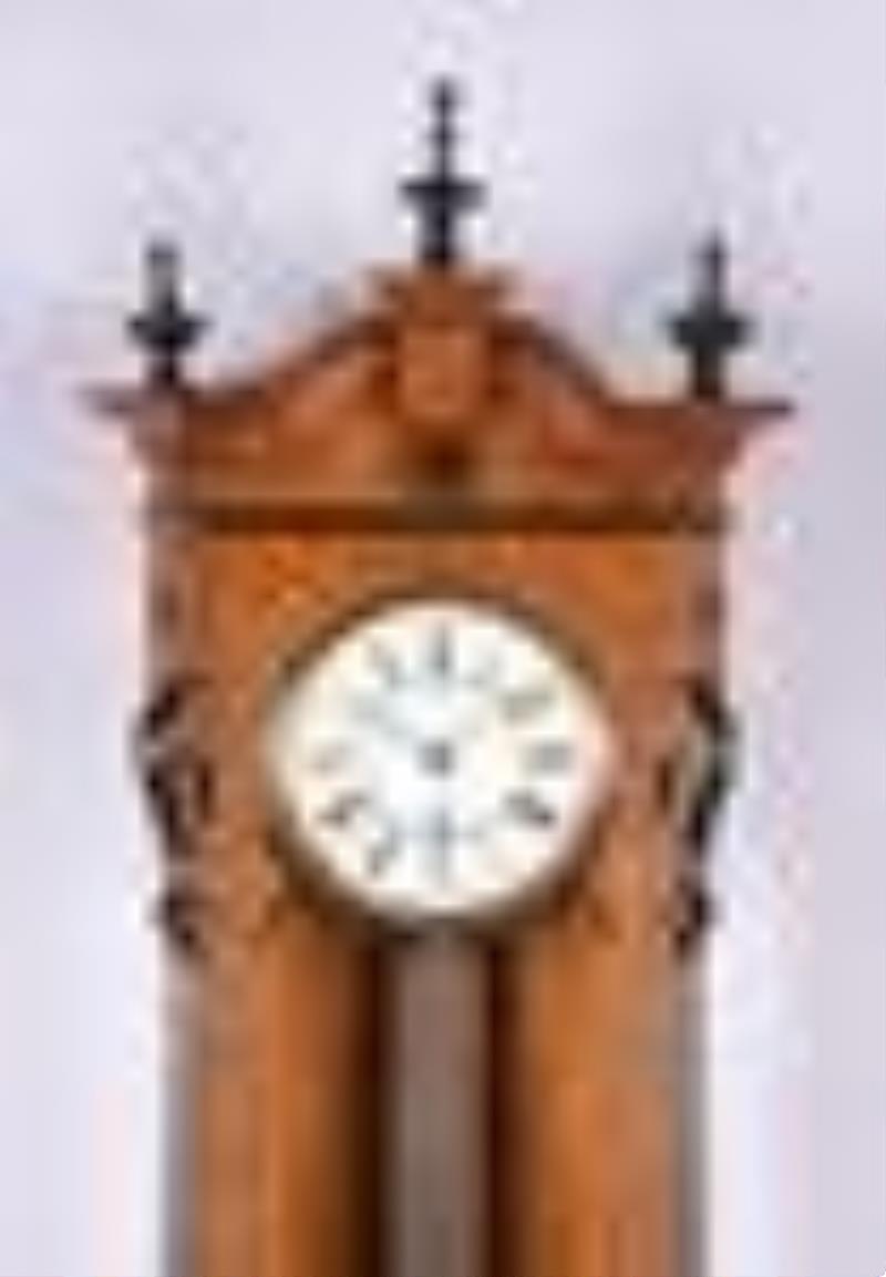 Lenzkirch large Vienna regulator hanging clock