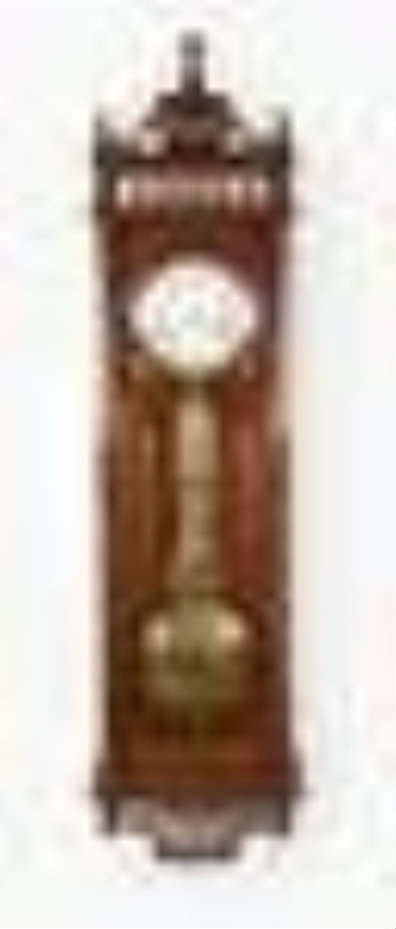 Ansonia Clock Co. Regulator No. 18 hanging jeweler's regulator