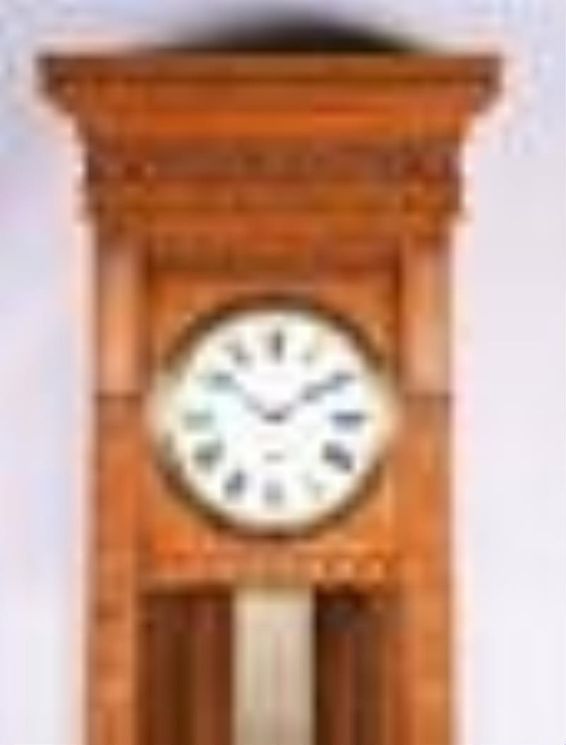 Waterbury Clock Co. Regulator No 7 hanging jeweler's regulator clock