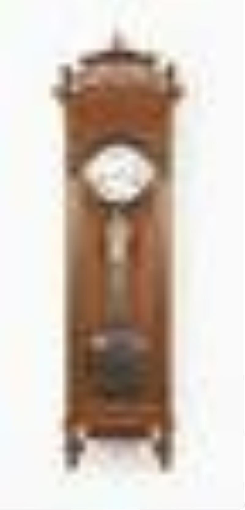 Ansonia Clock Co. Regulator No. 16 hanging jeweler's regulator clock