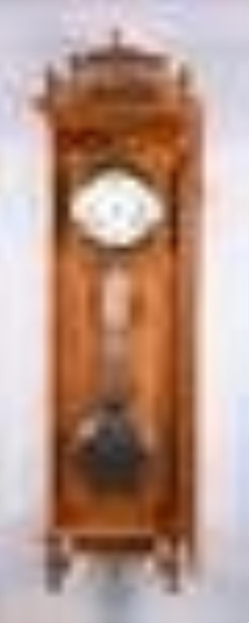 Ansonia Clock Co. Regulator No. 16 hanging jeweler's regulator clock
