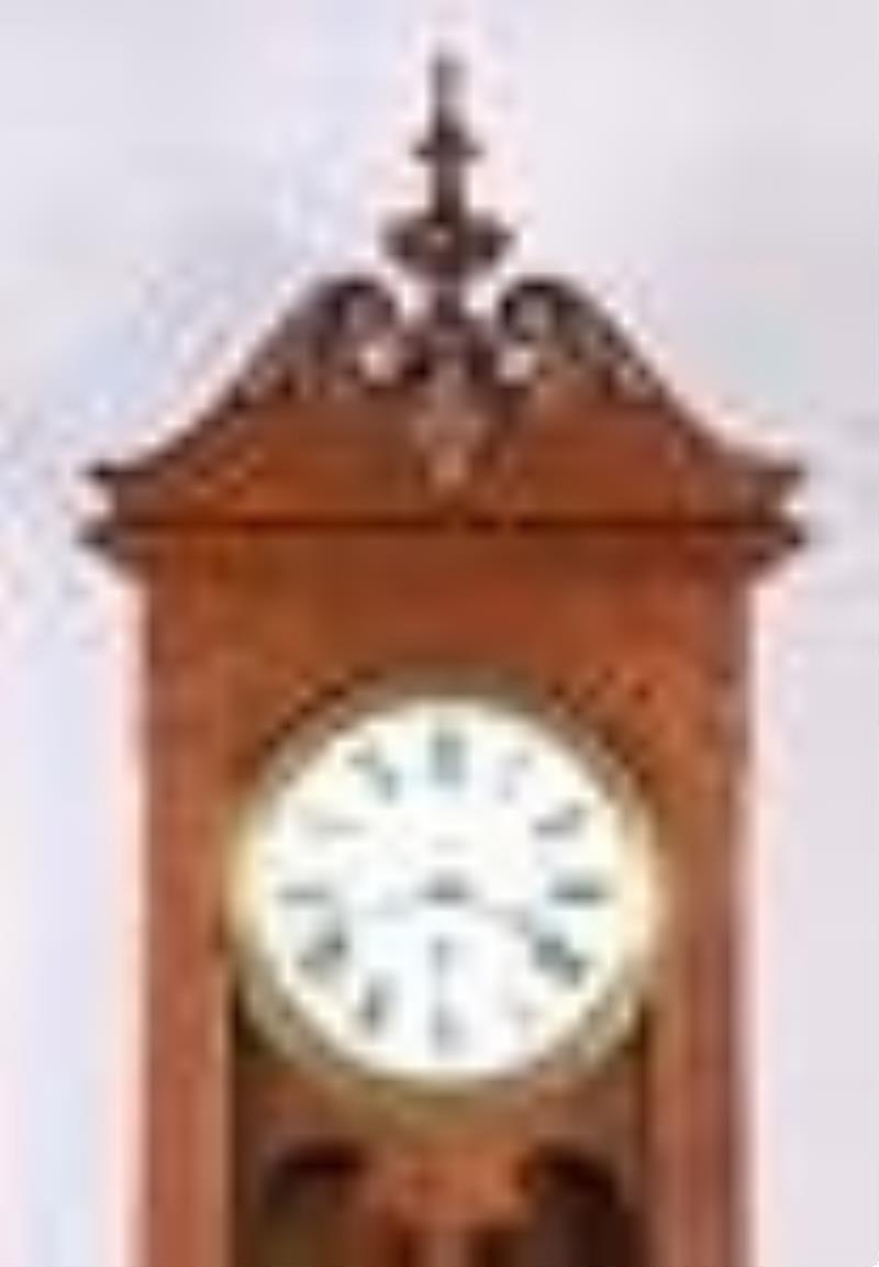 Wm. L. Gilbert Clock Co. Regulator No. 20 hanging jeweler's regulator clock