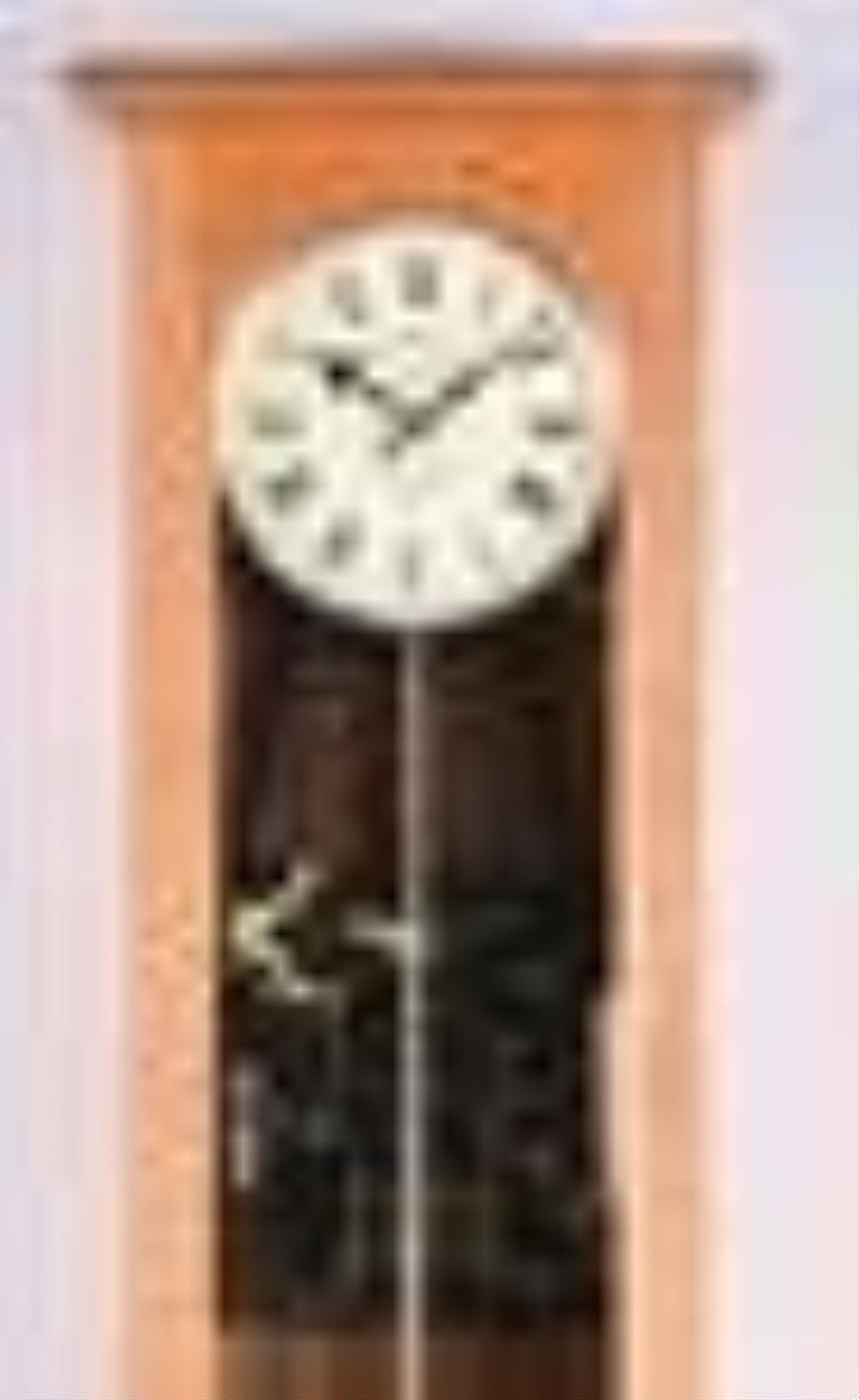 A good Synchronome seconds beating master clock for Dykes Bros. Glasgow