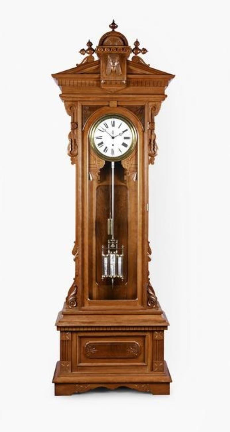 Wm. L. Gilbert Clock Co. Regulator No. 16 Standing jeweler's regulator
