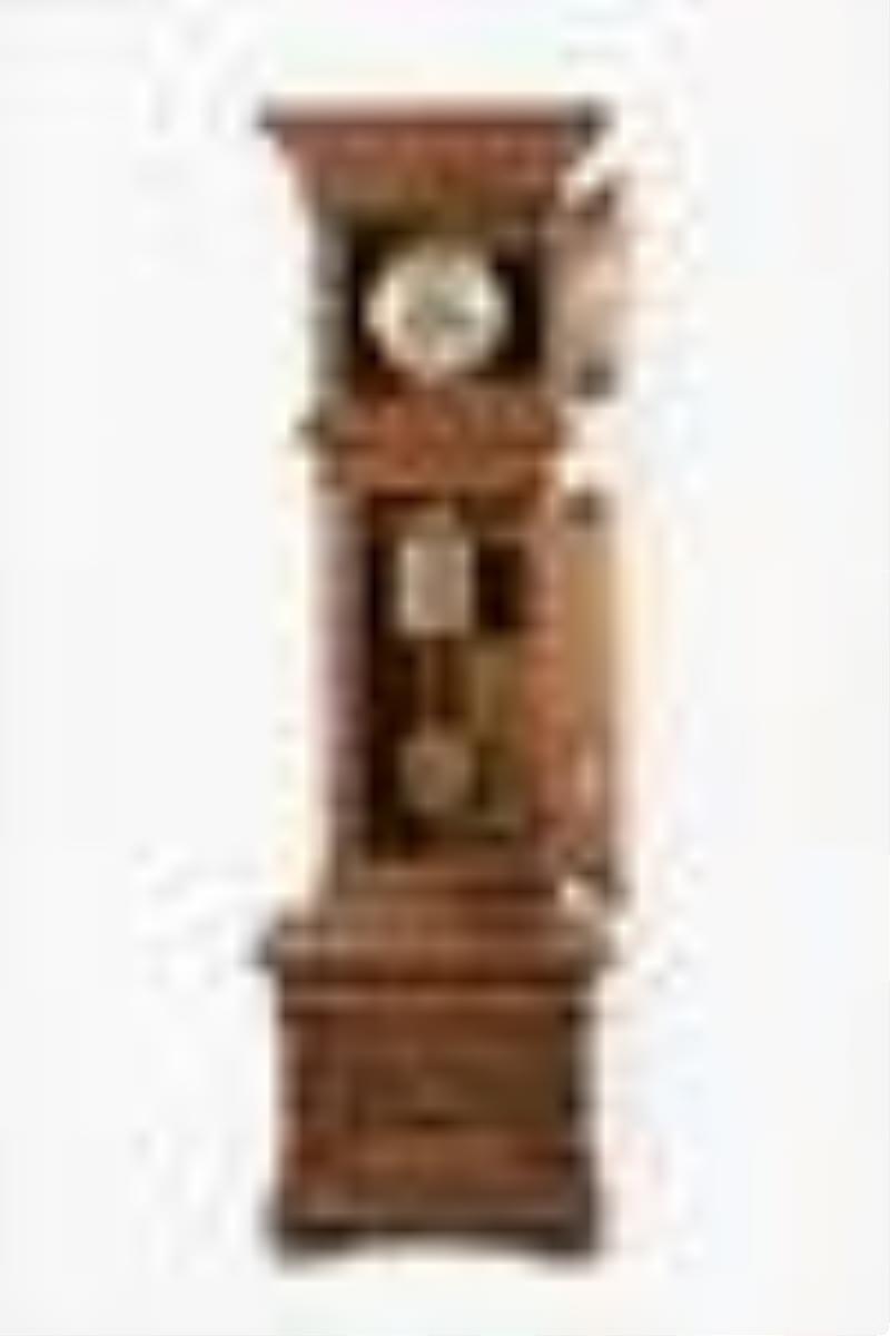 A month going grand sonnerie standing Vienna regulator clock