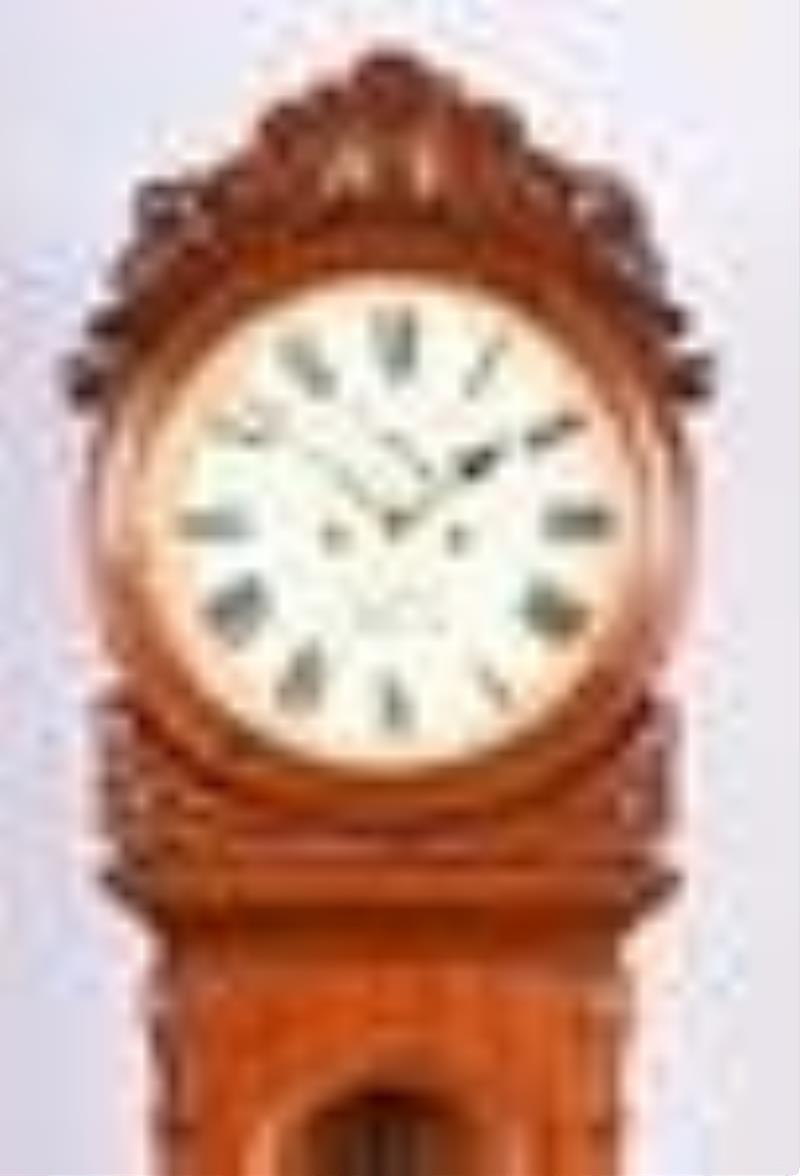 Scottish drumhead tall clock