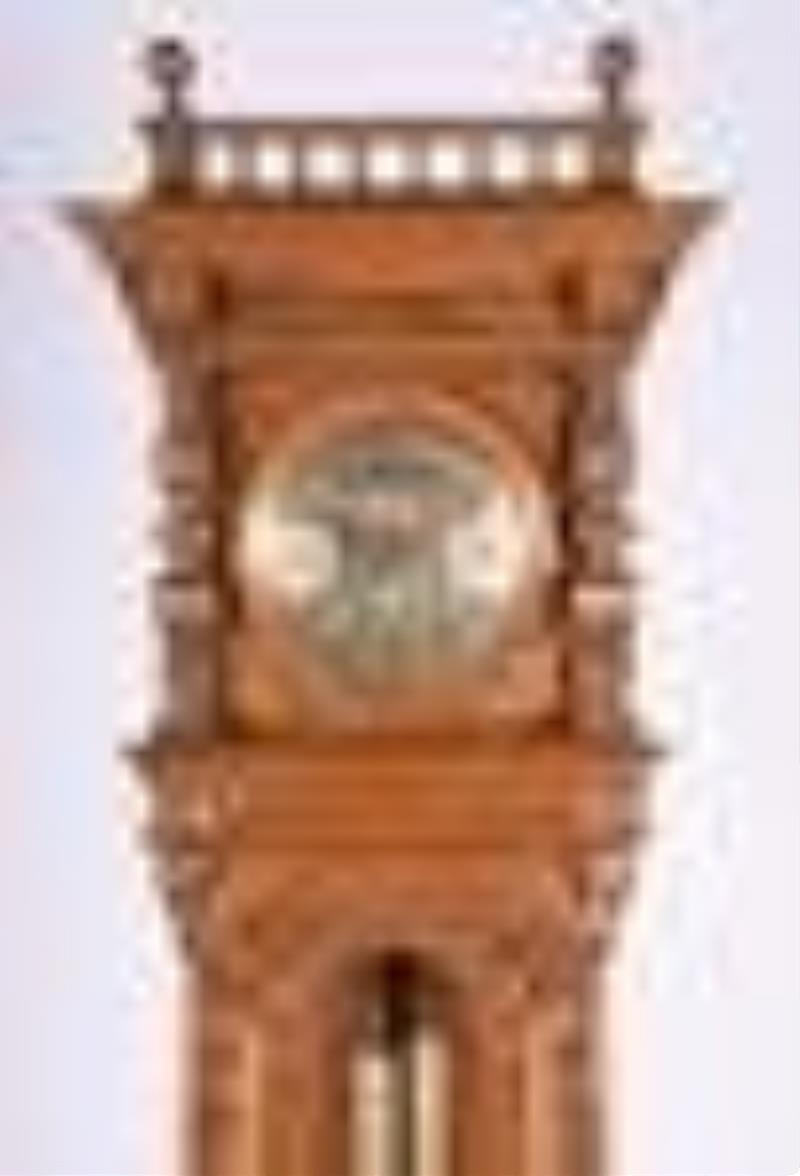 German standing Vienna regulator clock