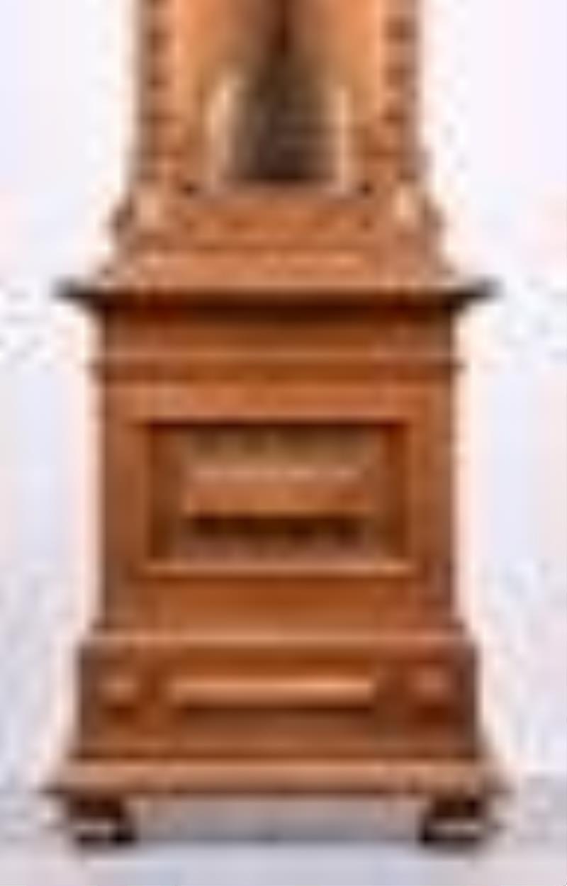 German standing Vienna regulator clock