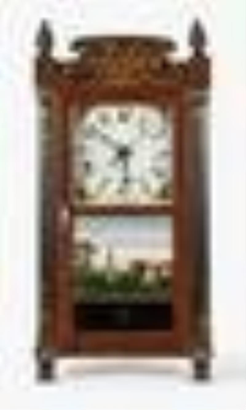 Silas Hoadley miniature alarm clock