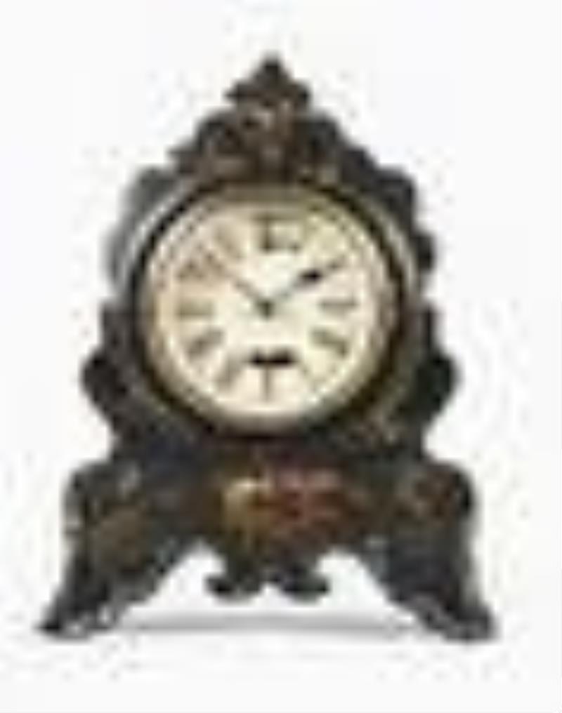 Terryville Manufacturing Co. Iron Front shelf clock