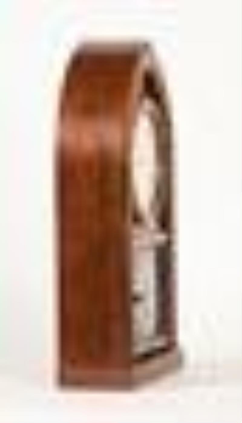 J. C. Brown miniature round gothic or beehive shelf clock