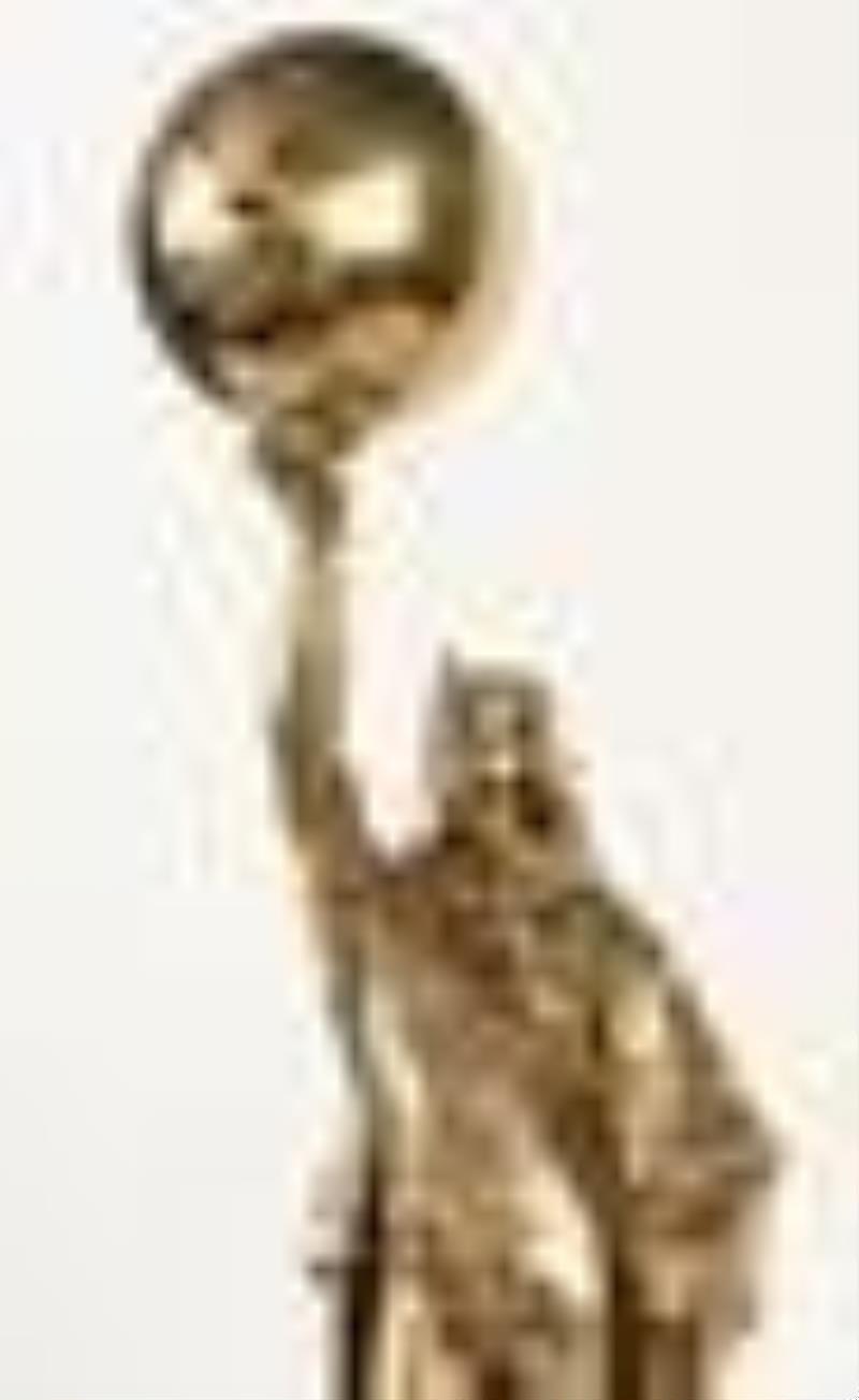 Howard & Company Egyptian pharaoh figural shelf clock with French movement