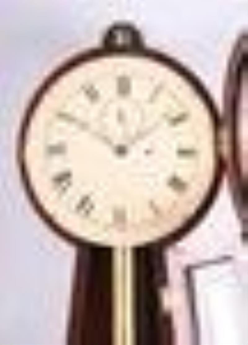 Willard School No. 1 size hanging banjo clock