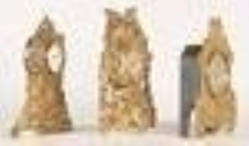 Three patriotic novelty clocks