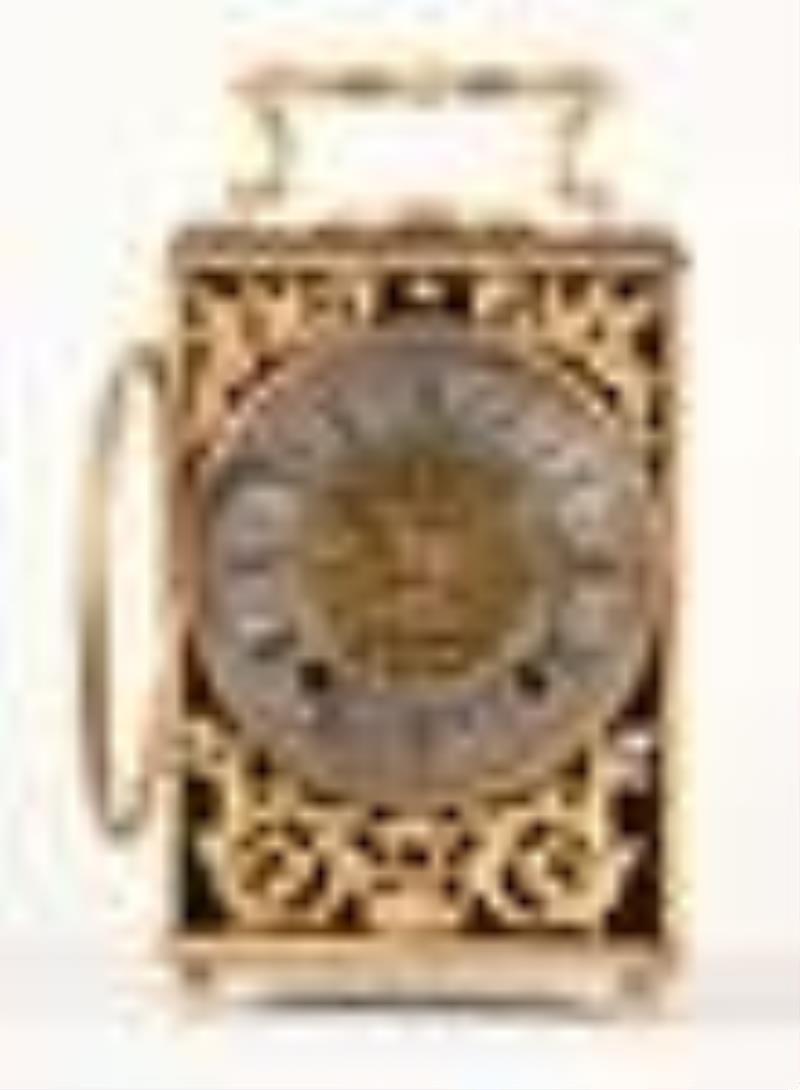 A late 19th century French ebonized quarter striking portable table clock signed Breguet