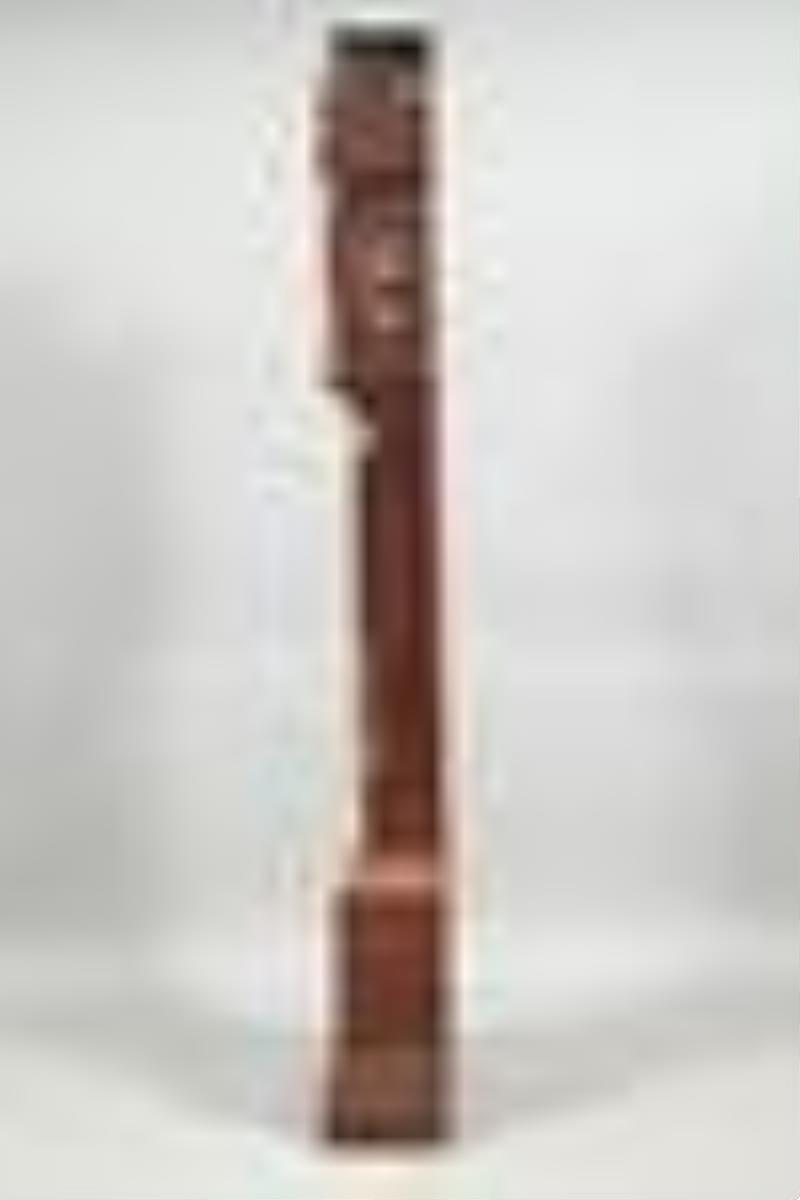 Chippendale Carved Walnut Tall Case Clock