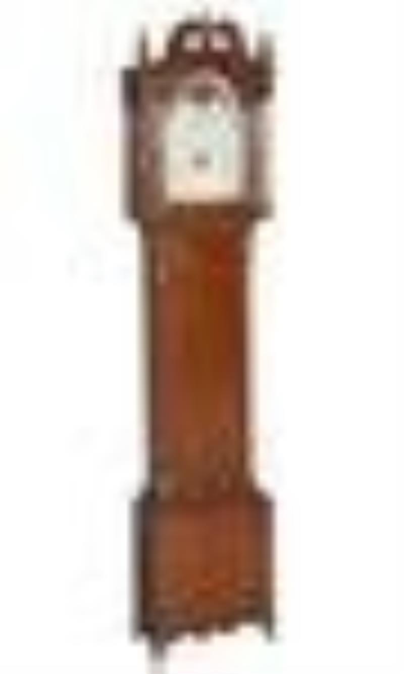 Federal Cherry Tall Case Clock