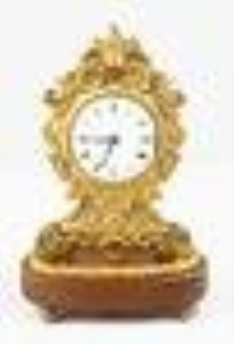 Stamp Brass Paris Clock Botsford's patent