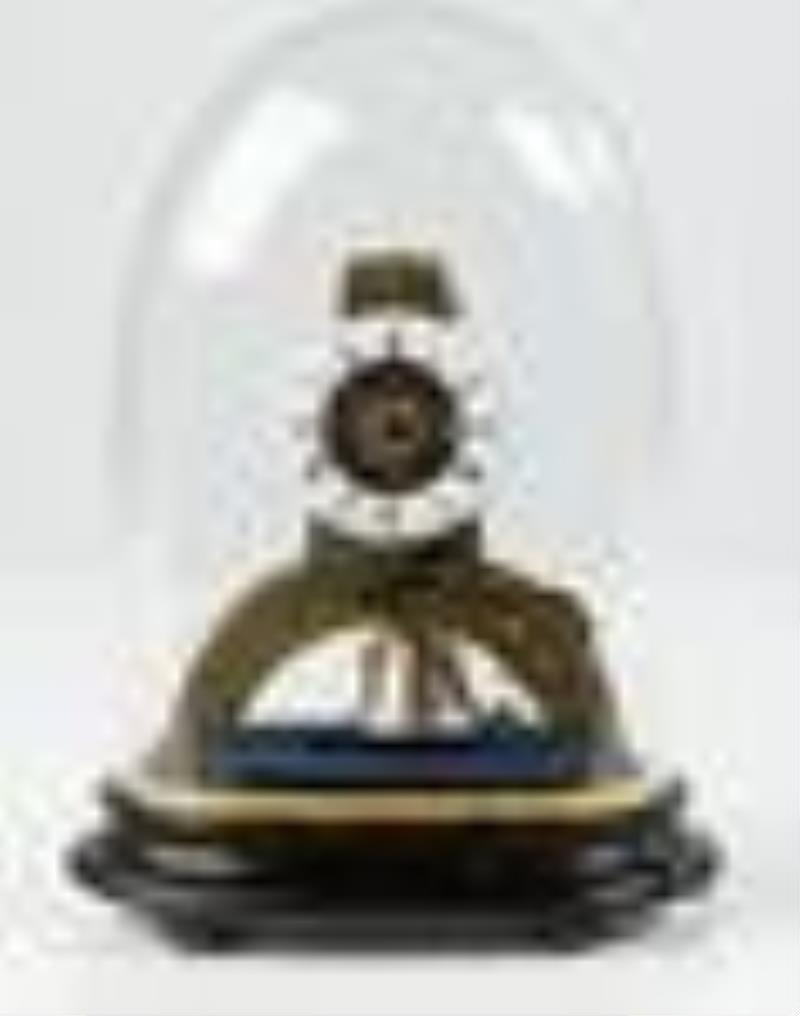 Robin Paris Miniature Skeleton Clock