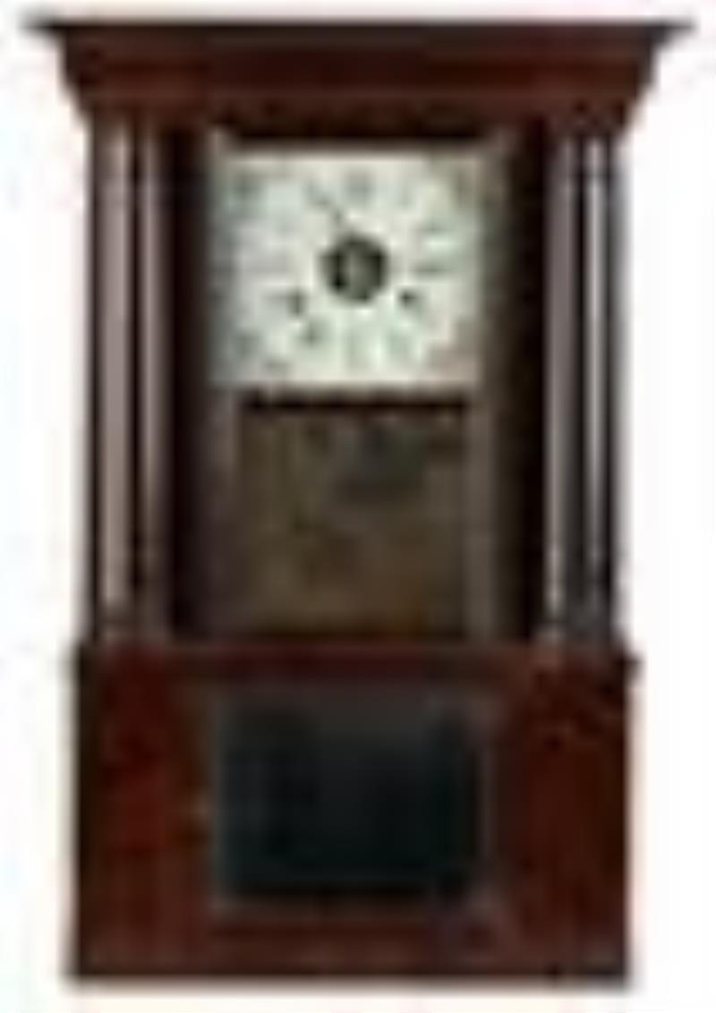 Clarke, Gilbert & Co. Winchester; Hollow Column Wall Clock