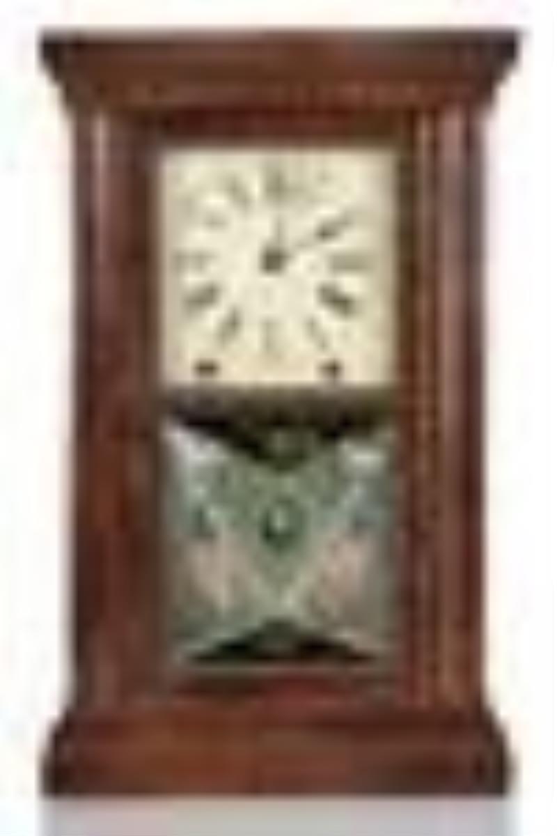 Williams S Johnson 30 Hour Miniature Column Shelf Clock