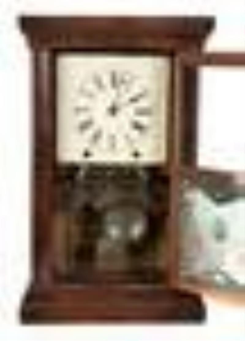 Williams S Johnson 30 Hour Miniature Column Shelf Clock