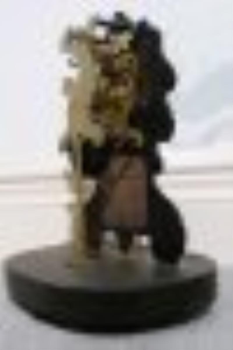 C. Jerome Paper Mache Mantle Clock