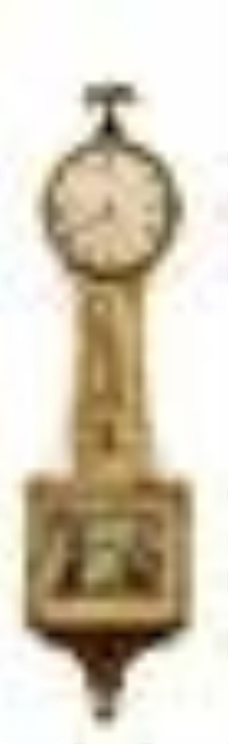 Reuben King, Lansingburgh Banjo Clock