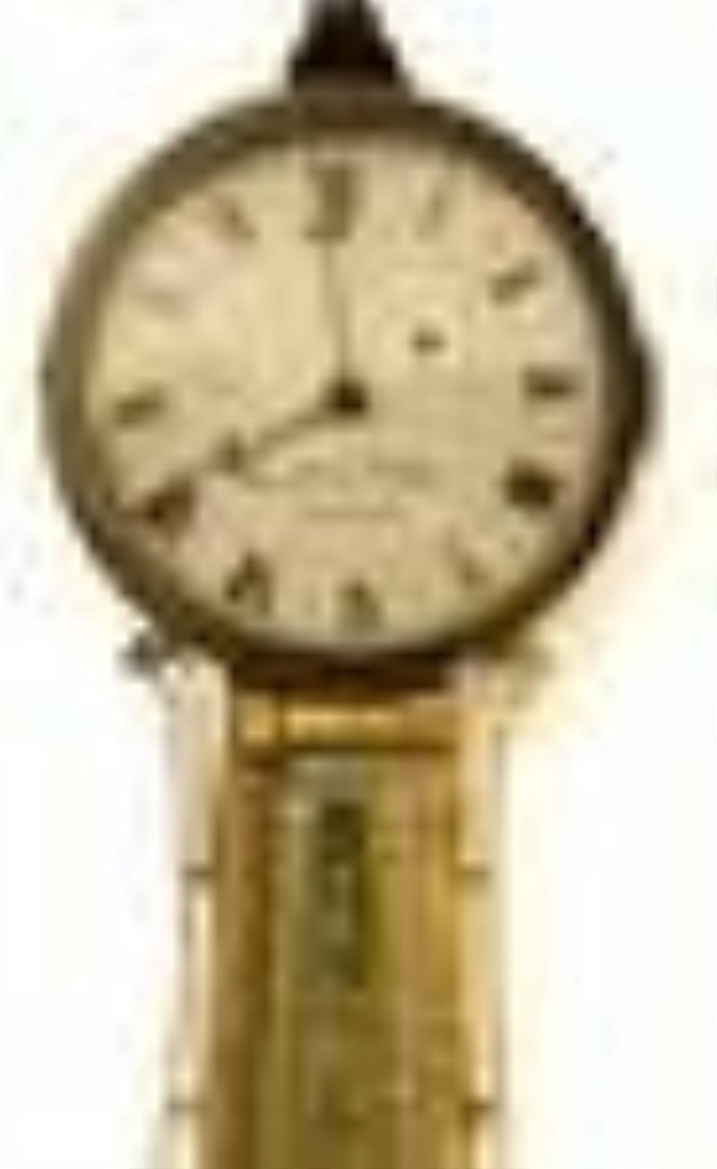 Reuben King, Lansingburgh Banjo Clock