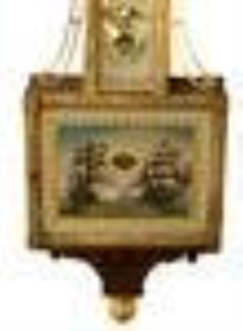 Reuben King, Lansingburgh Banjo Clock