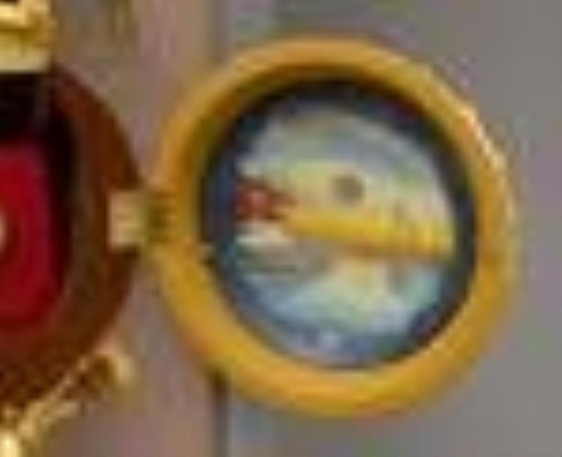 Girandole Banjo Clock by Foster S. Campos, Pembroke, MA