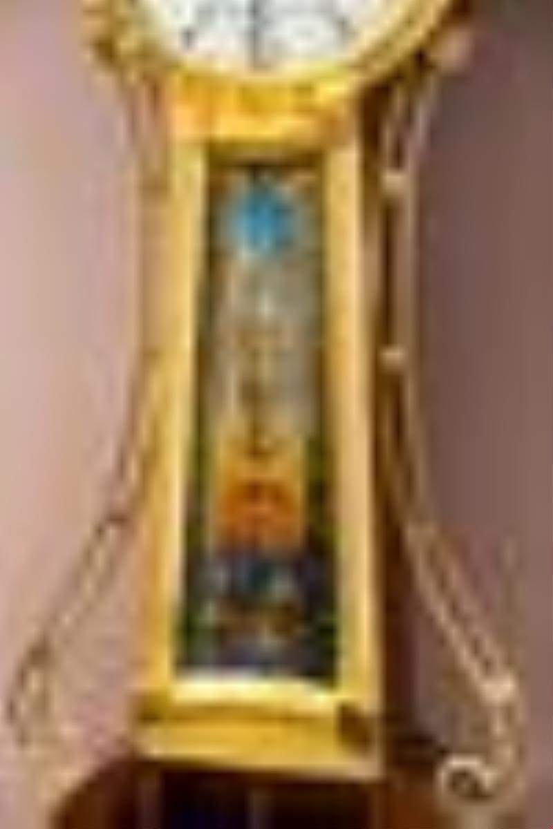Girandole Banjo Clock by Foster S. Campos, Pembroke, MA